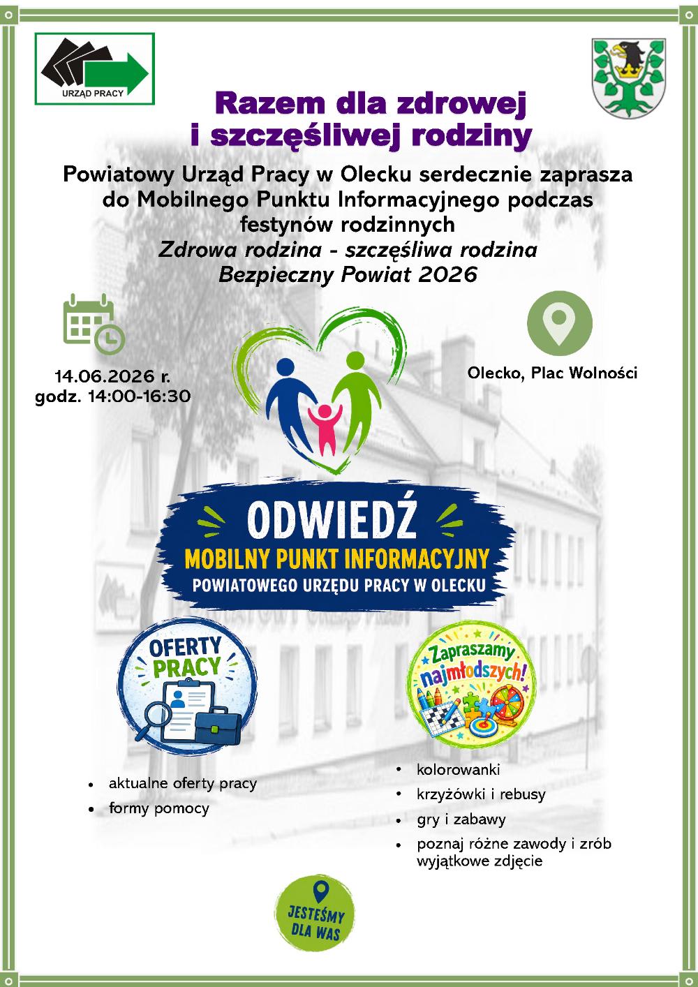 Zdrowa rodzina - plakat